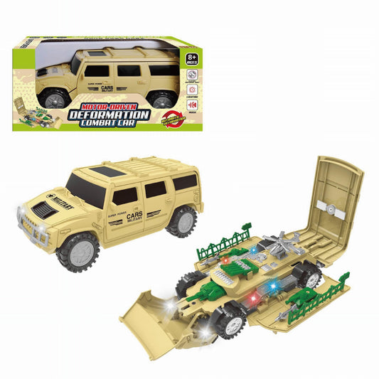 B/O Transformable Military Truck with Light & Music*This price should be"deposit"!