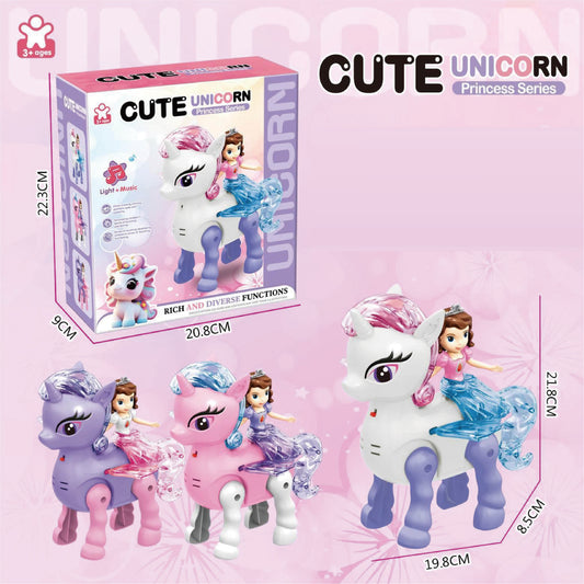 B/O Unicorn Doll with Light & Sound*This price should be"deposit"!