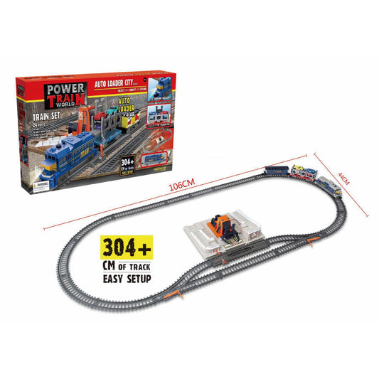 B/O Train Track Set with Light (304cm)*This price should be"deposit"!