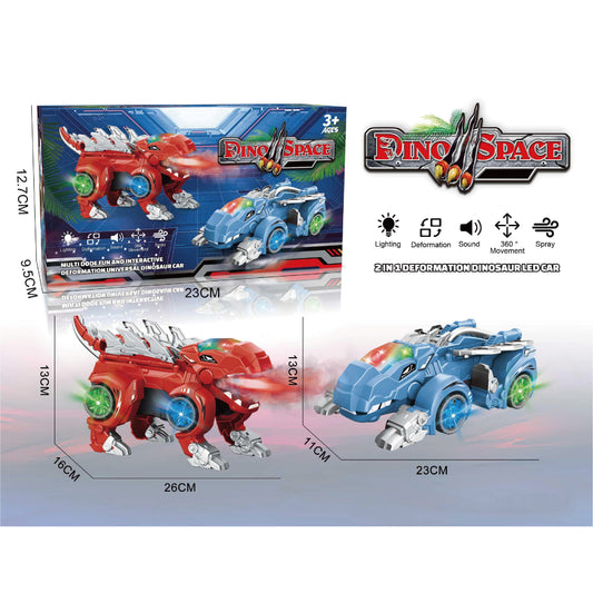 B/O Transformable Dinosaur with Mist Spraying /Light /Music*This price should be"deposit"!